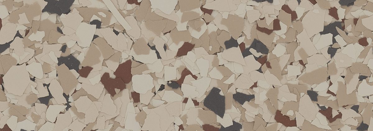A close up of the granite surface